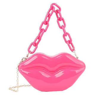 Red Lips Bag | Lips Shoulder Bag | UniBou, Inc