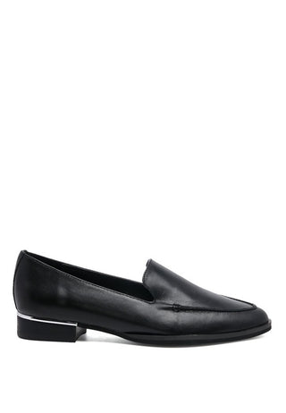 Women's Black Loafers | Leather Slip-On Loafers | UniBou, Inc