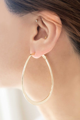 Sterling Silver Hoop Earrings | 2D Hoop Earrings | UniBou, Inc