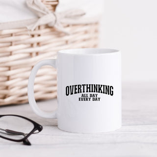 Overthinking All Day Mug