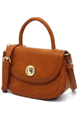 Fashion Flap Saddle Satchel