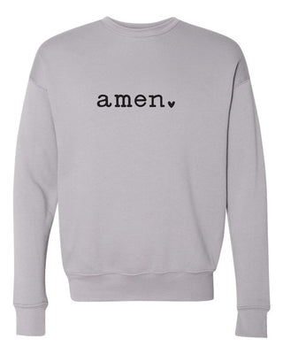 Amen Heart Sweatshirt | Women's Print Sweatshirt | UniBou, Inc