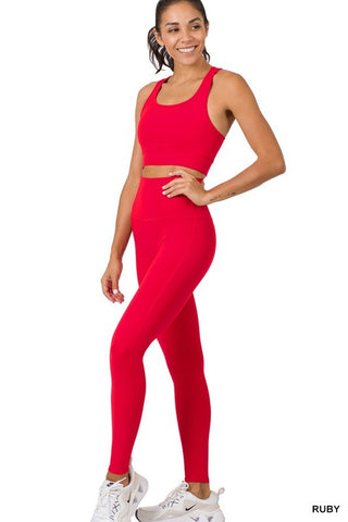 Women's Activewear Set | Racerback Tank Tops | UniBou, Inc