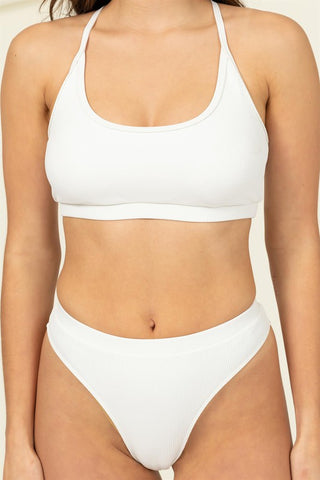 LEAN CLOSE TWO-PIECE BIKINI SET