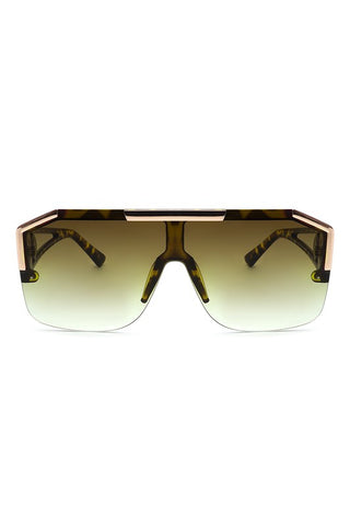 Square Oversize Retro Fashion Sunglasses