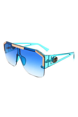 Square Oversize Retro Fashion Sunglasses