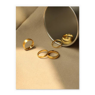 Women's Band Rings | 6mm Band Ring | UniBou, Inc