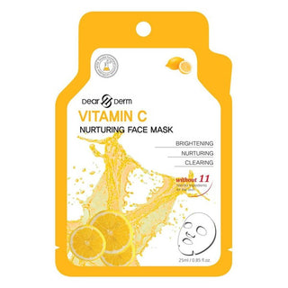 Vitamin C Face Mask | 10 Pack Face Mask | UniBou, Inc