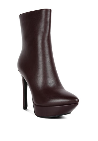 MAGNA High Heeled Ankle Boot